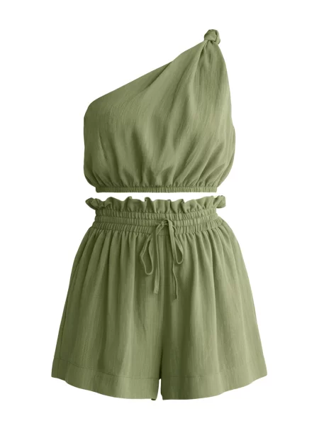 Imily Bela Costum cu pantaloni kaki