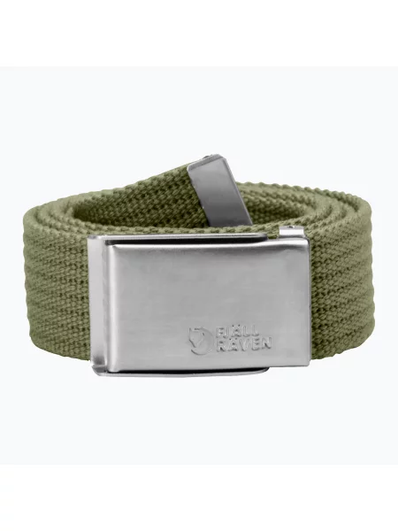 Fjällräven Canvas Belt Green Mężczyźni Pasek Fjällräven Size: One size zielony