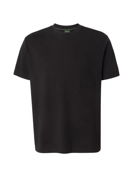 BOSS Tricou Structure' negru
