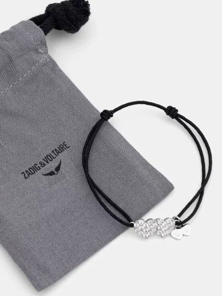 Zadig&Voltaire bransoletka czarna