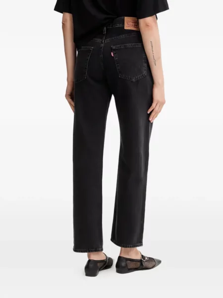 Curea Levi's® cu broderie cu cataramă cu dungi albastru