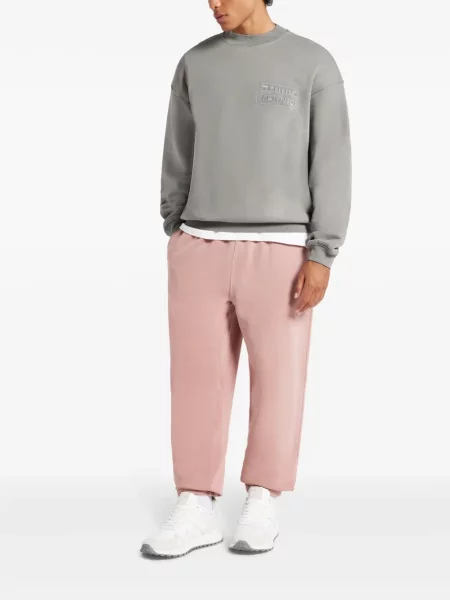 Pantaloni Lacoste din fleece roz