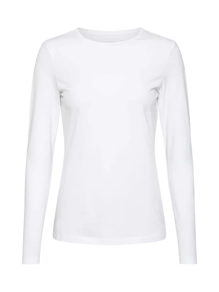 OPUS Tricou Smilla murdar alb