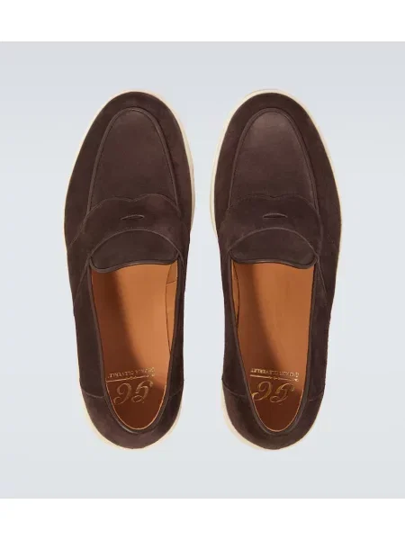 Loaferke George Cleverley iz semiša rjava