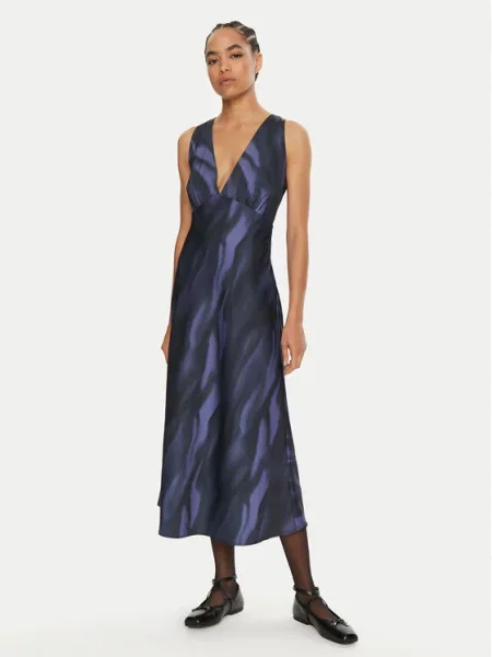 Rochie cocktail Valencita Bleumarin