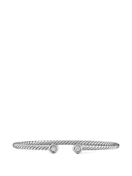 Brăţară David Yurman argintiu