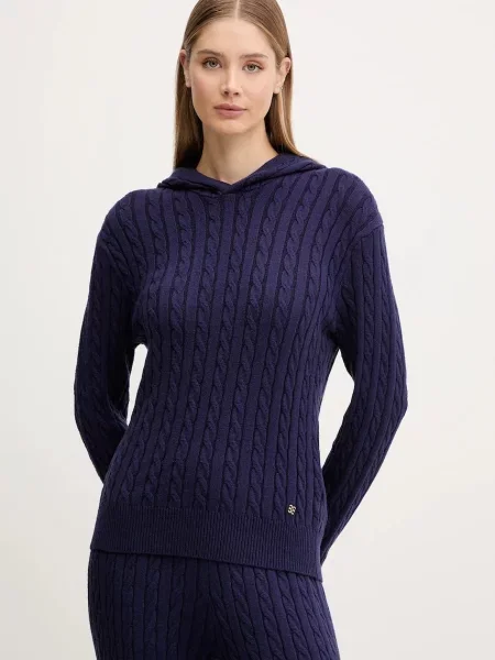 Chantelle pulover TWIST violet