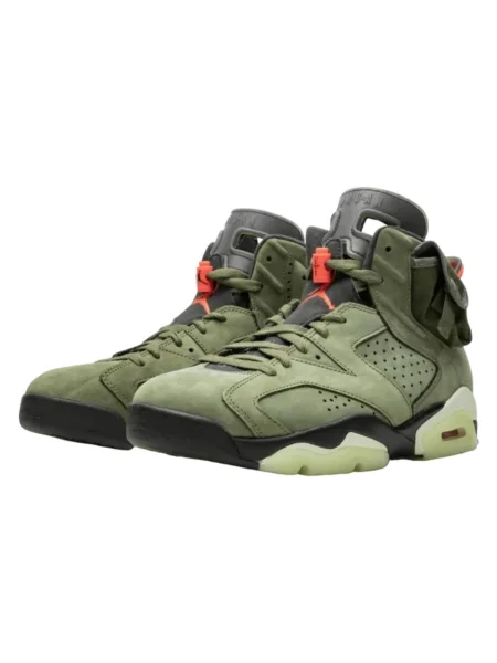 Retro tenisky Nike Air Jordan zelená