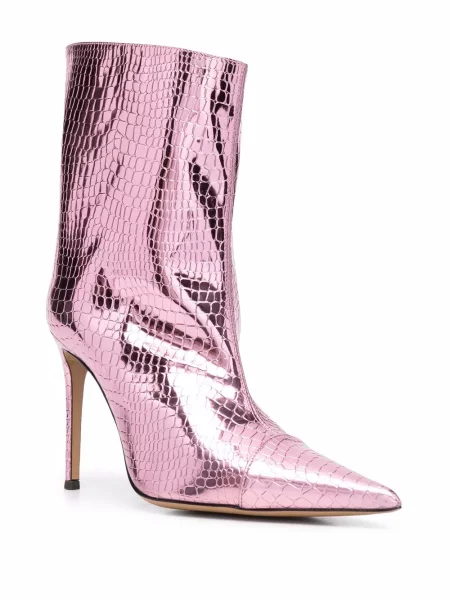 Cizme scurte Alexandre Vauthier roz