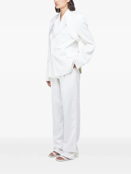 Pantaloni Gmbh alb