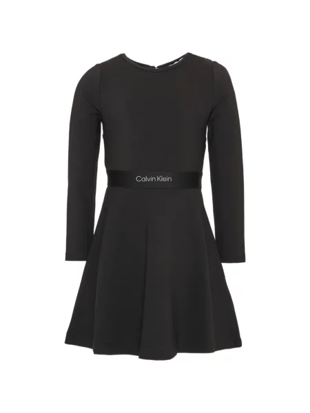 Sukienka dziecięca Calvin Klein czarna