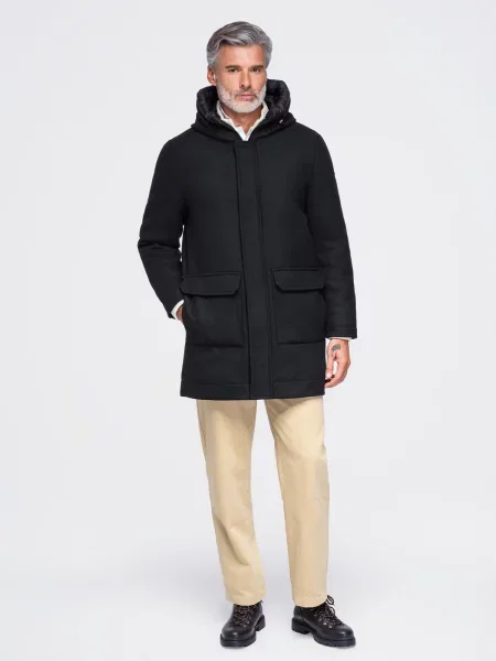 Parka Ombre crna