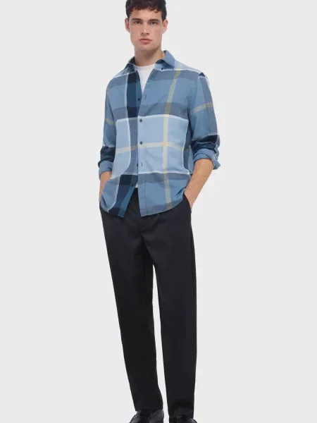 Картата сорочка Springfield синя