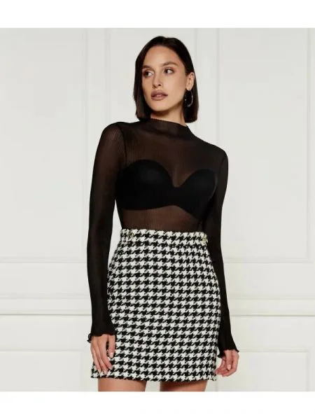 BOSS BLACK Bluză Esami negru