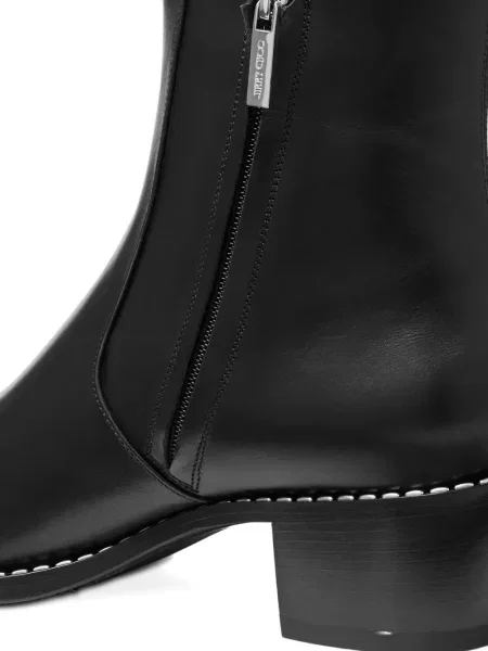 Botine Jimmy Choo din piele negru