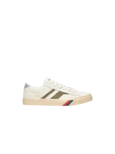Sneakersy Pro Keds skórzane klasyczne białe