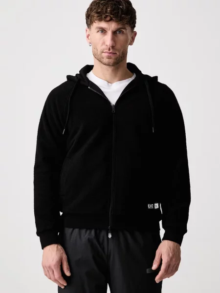 Emporio Armani двостороння кофта з бавовною