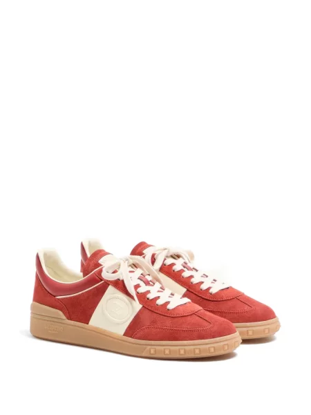 Sneakerși Valentino Garavani din piele roșu