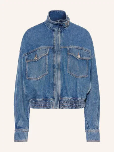 Sportmax Džínová Bunda Ussola midnightblue