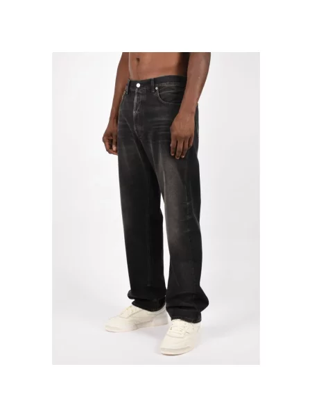 Jeansy straight leg Haikure czarne