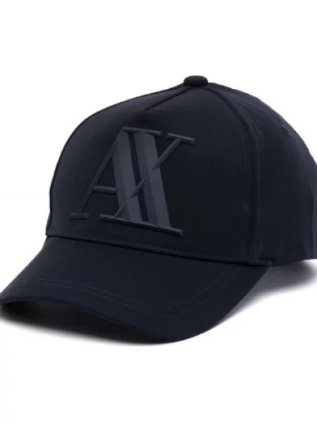 Șapcă Armani Exchange cu autograf