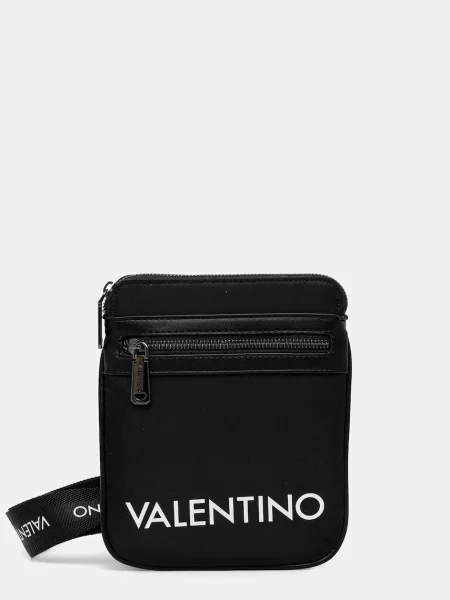 Torba na długim pasku z nadrukiem z logo model ‘Bandoliera’ Valentino czarna