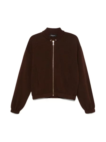 Kardigan Fabiana Filippi wełniany brązowy