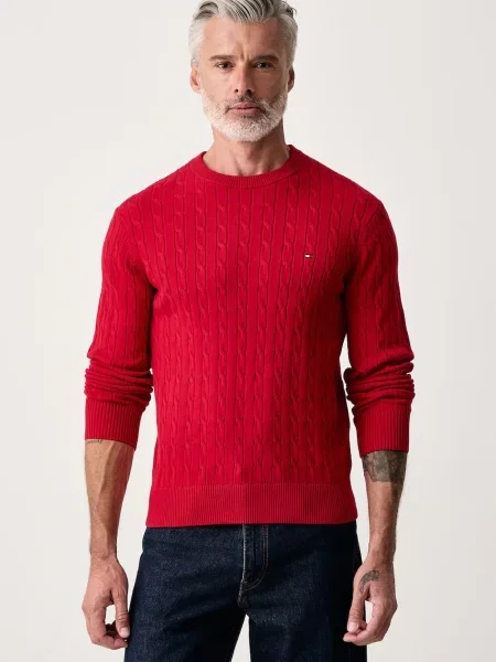 Tommy Hilfiger Pulover roșu
