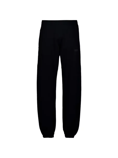Pantaloni Givenchy alergare cu autograf negru