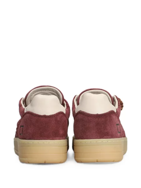 Sneakerși D.a.t.e. din piele de căprioară roșu