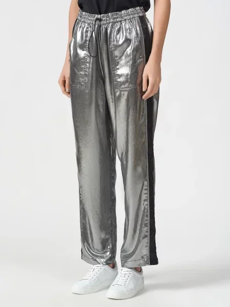 Брюки Rag & Bone серебряные
