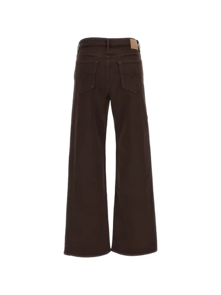 Blugi drepți Ag Jeans maro