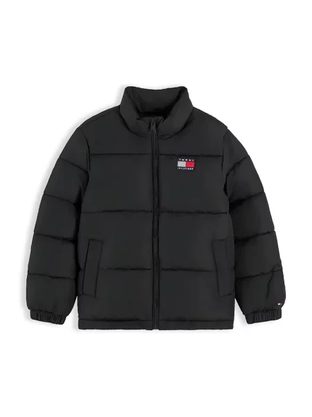 Tommy Hilfiger prijelazna jakna za djecu crna