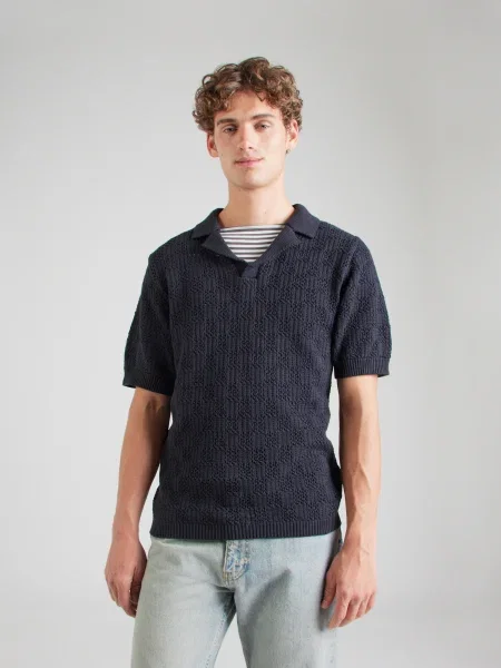 TOPMAN Pulóver fekete