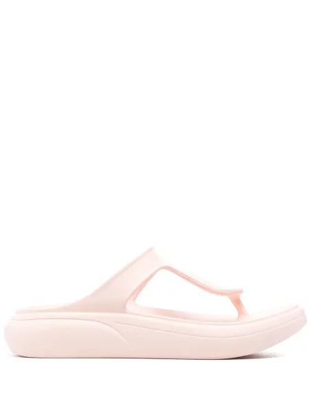 Sandale Stuart Weitzman cu vârf deschis slip-on roz