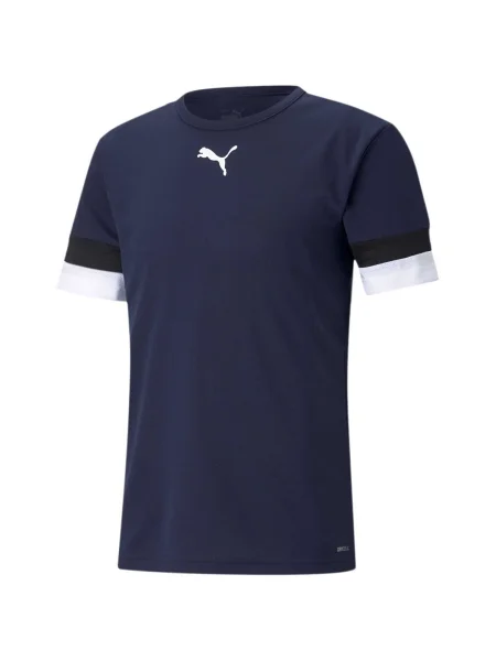 Tricou Puma din jerseu albastru