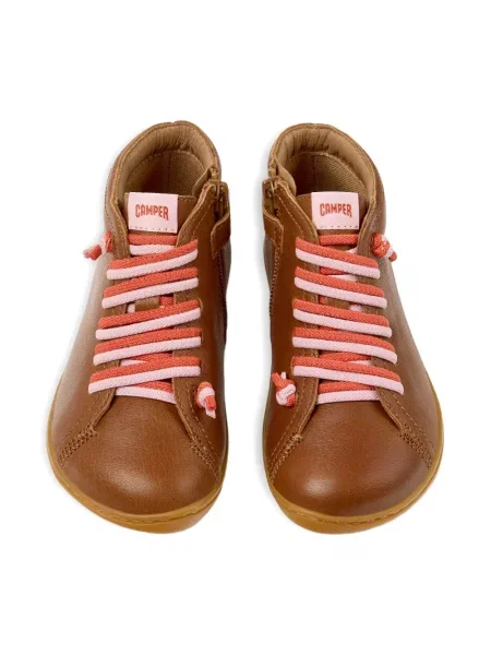 Buty do kostki dziecięce Camper brązowe