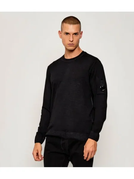 C.P. Company De lână pulover negru