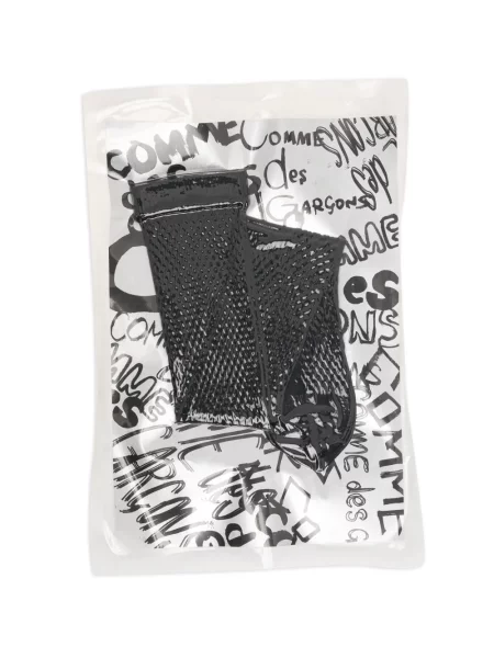 Șosete Comme Des Garçons cu autograf negru