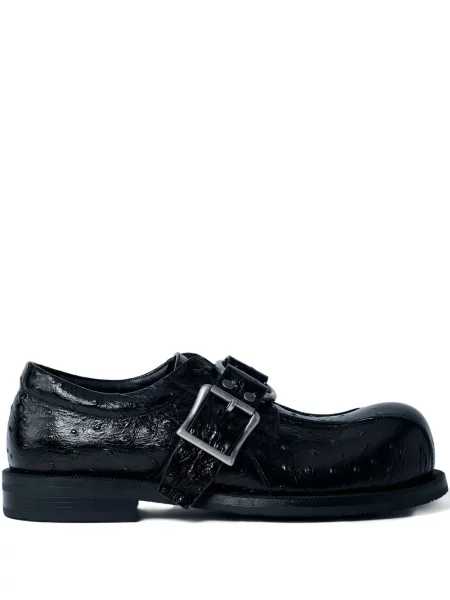 Кожаный пръстен Martine Rose черно