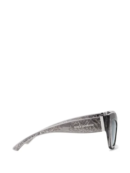 Γυαλιά ηλίου Dolce & Gabbana Eyewear με δαντέλα γκρι