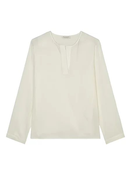 Bluză Marc O'polo plisată lungă alb