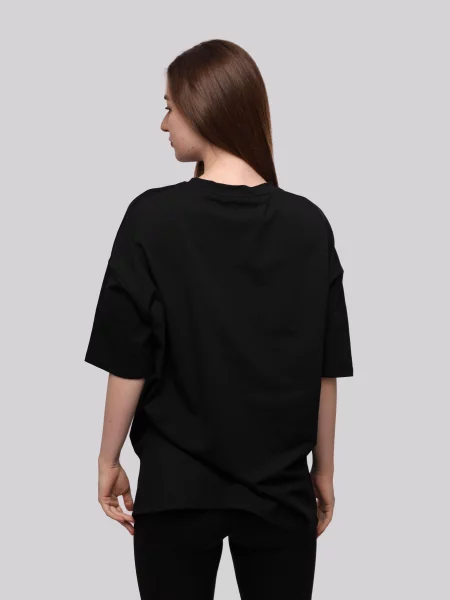 Футболка STREAM віскоза/поліестер чорний