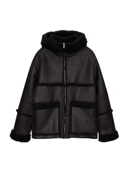 Pull&Bear Zimska jakna črna