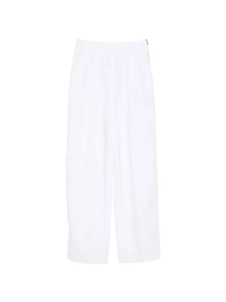 Pantaloni Agnona alb