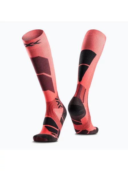 Скиорски чорапи X-Socks Ski Perform Otc hot red червено