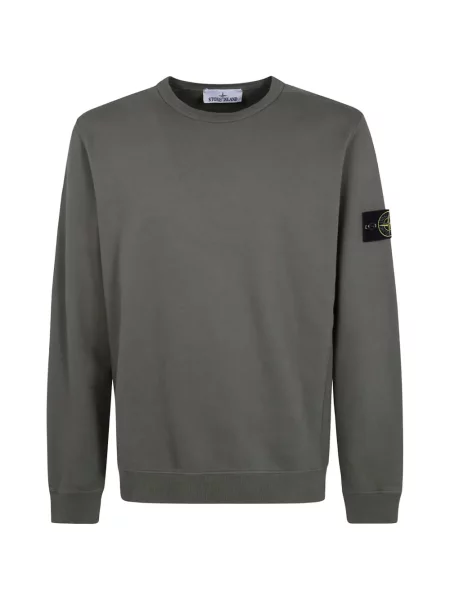 Hanorac Stone Island cu strasuri verde