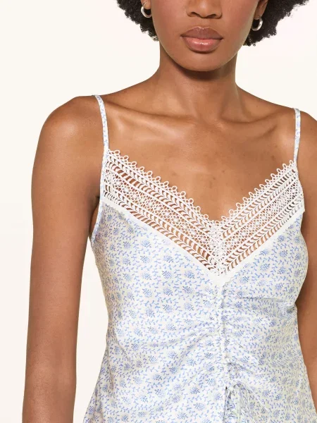 Satynowy top Claudie Pierlot biały