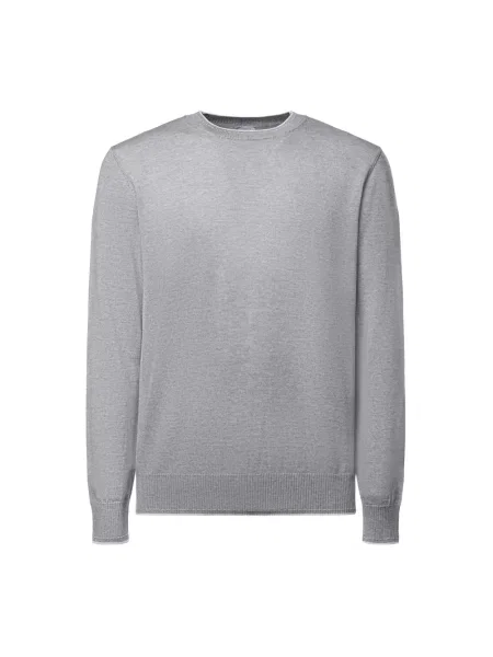 Sweter Eleventy wełniany szary