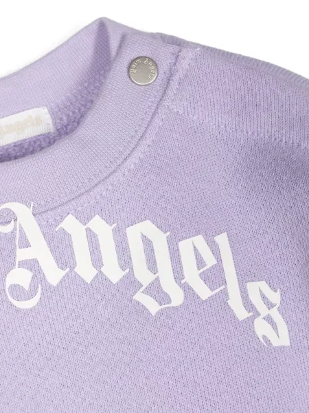 Bluza dziecięca Palm Angels fioletowa